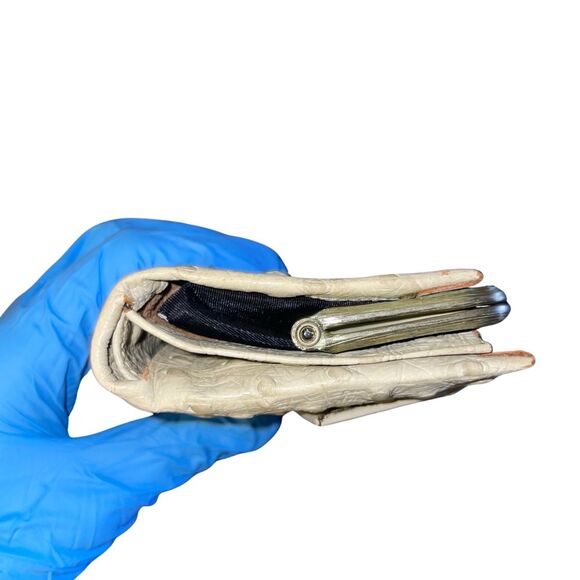 True Vintage Ostrich Grain & Cowhide Wallet - Picture 8 of 13